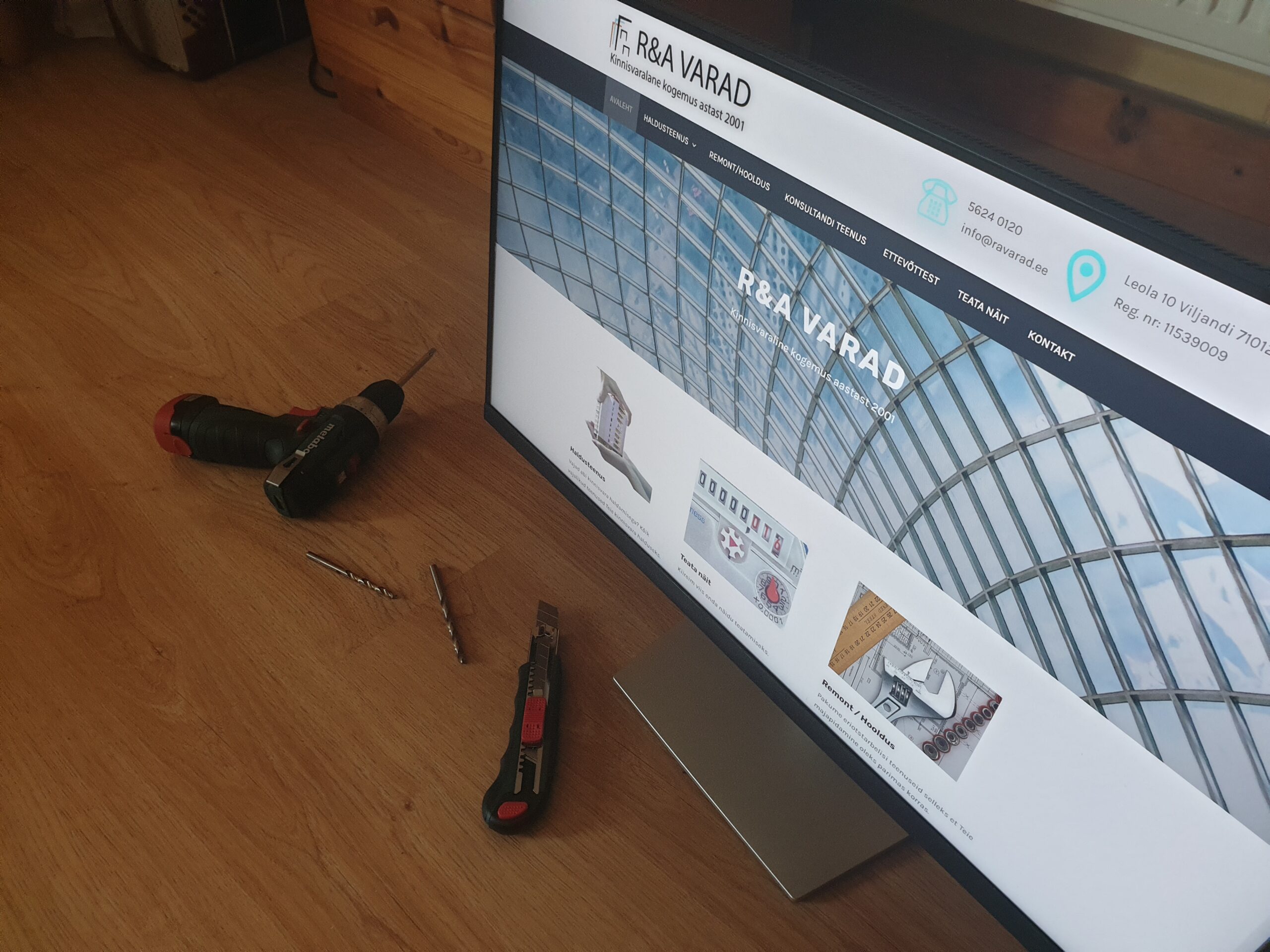R&A varade tööd tutvustav pilt koos lingiga
